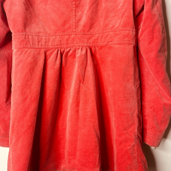 Idra Coral corduroy Hooded Pea Coat - Picture 9 of 9